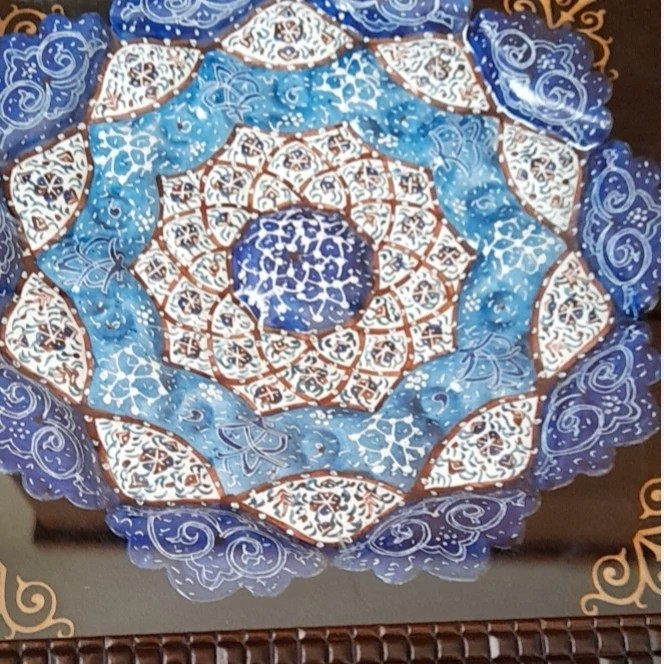 دیوارکوب میناکاری با باکس زیبا کادویی